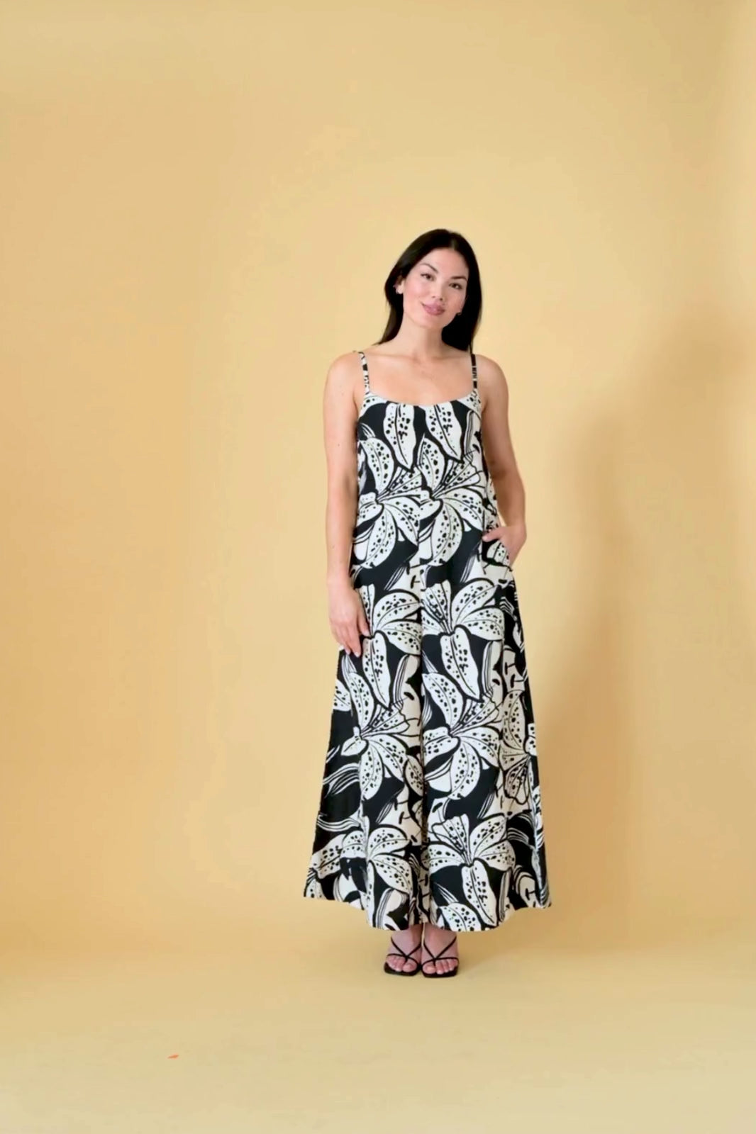 Lani Linen Jumpsuit in Cala – Mixed by Nasrin