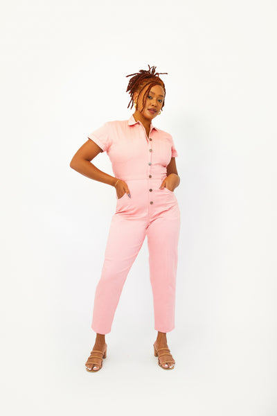 Pink 'Nana Jumpsuit – Mixed by Nasrin